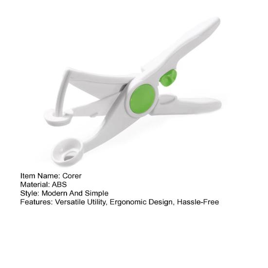 Cherry Corer Heavy-Duty Stainless Steel Olive Pitter Tool Fruits Pit Removal Easy To Clean Multi-Purpose Corer for Cherries Dates Hawthorns Grapes