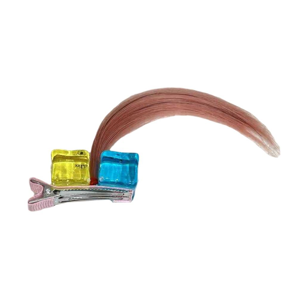 Cute Wig Hair Clips Anime Square Hairpin Sweet Wig Catch Clip Girls Accessories
