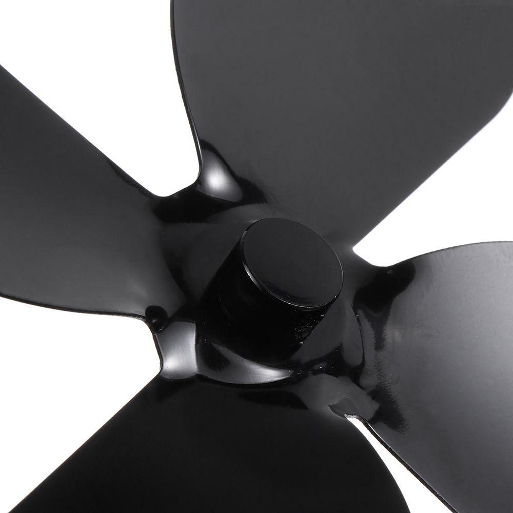 Ecofan 4 лопасти Запчасти для камина Распределение тепла Горение дров Тепловая мощность Вентилятор для варочной панели печи для дровяной печи