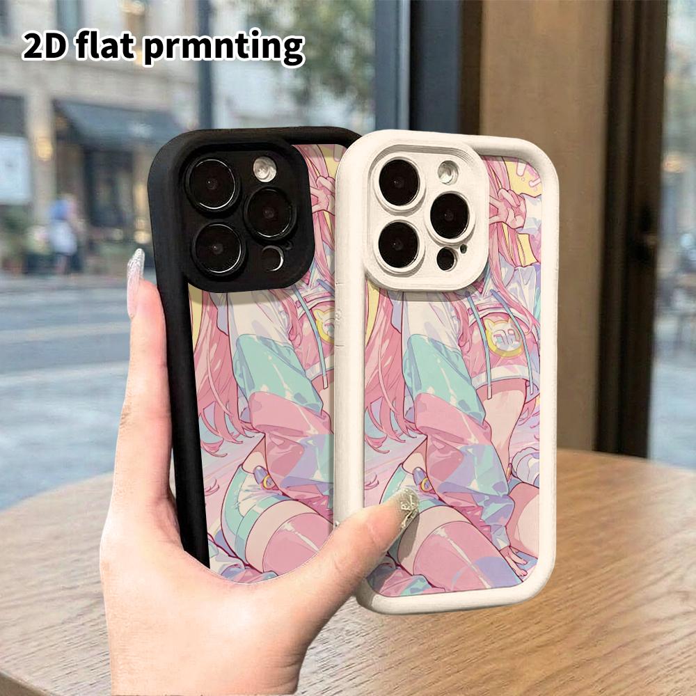 Чехол для телефона: 2D плоский, подходит для защитных чехлов iPhone 18, 17, 16, 15, 14, 13 Pro, энергичный и живой, идеальный рождественский и хэллоуинский подарок