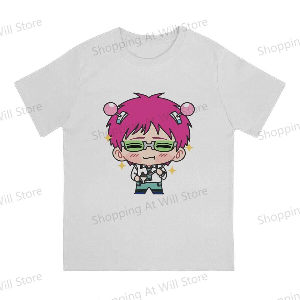 Summer Unisexs and Womens Tshirts The Disastrous Life of Saiki K Novelty Cool Tshirt Street Clothing SXL