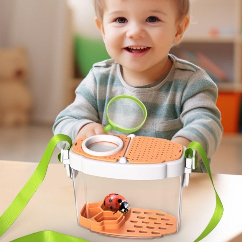 Breathable Insect Observation Box Transparent Insect Catcher Cage  Nature Exploration