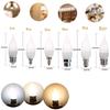 LED Flame Chandelier Bulb 3W E12 E14 SES B22 BC E27 Candle 2835 SMD Velas Decorativas Home Lighting Replace 25W Halogen Lamps