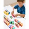 30pcs Children Cartoon Wooden Number Letter Building Blocks Set Montessori Early Educational Learning Toy for Kids Boys Girls