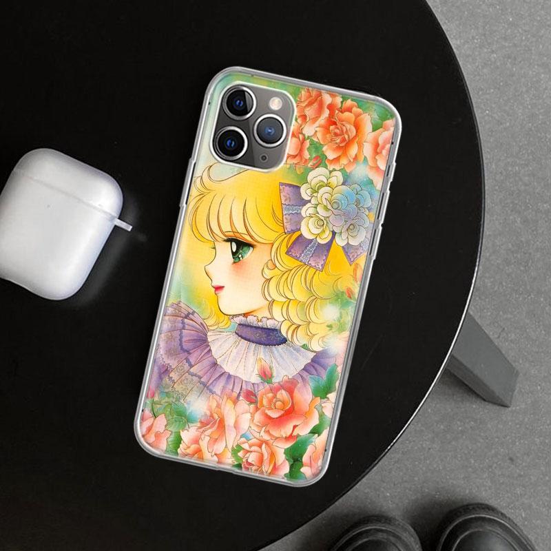 Аниме Конфетный Чехол для Телефона для iPhone 11 12 13 Mini 14 15 Plus 16 Pro Max 17 Air 7 8 + SE Арт Индивидуальный Fundas 11 12 13 Mini