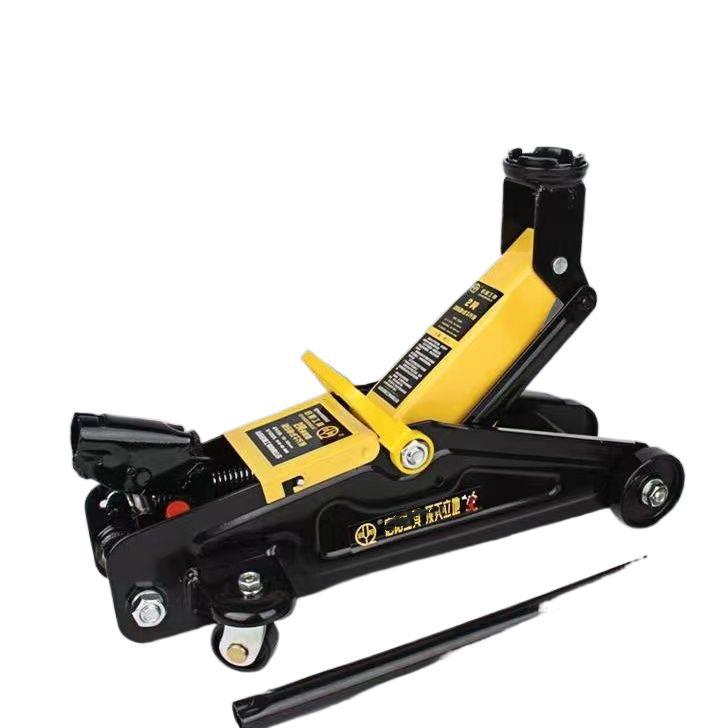 Ультранизкий 3-тонный гидравлический автомобильный домкрат с двойным насосом для ремонта автомобилей и замены шин