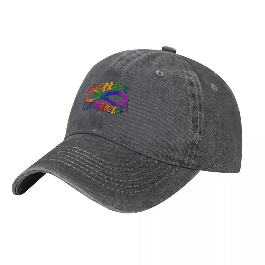 Celebrate NeurodiversityCap Baseball Cap hats on offer winter hats for Unisex sun hat Hat Unisex Unisex Golf Wear Womens