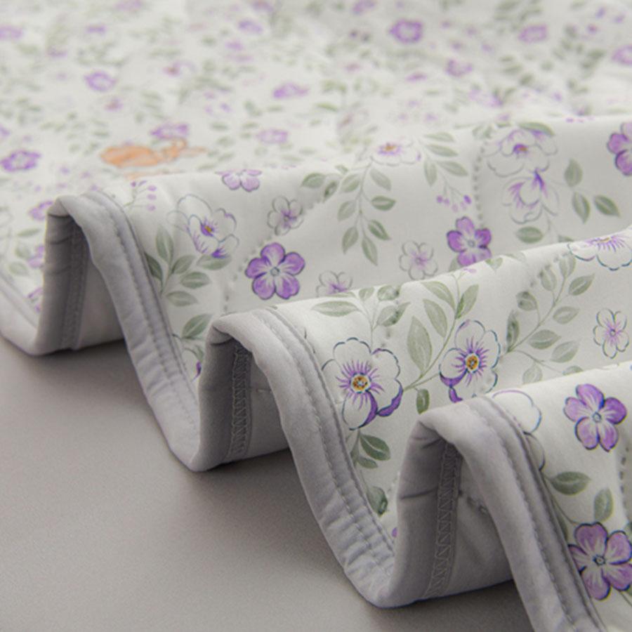 Новое одеяло с цветочным принтом для весны и лета для односпальной и двуспальной кровати, мягкое, приятное к коже, дышащее, удобное, одеяло для кондиционера