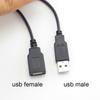 2-контактный 4-контактный провод Micro USB diy 2,0 «папа-мама» типа C c, провод зарядного устройства, разъем питания, удлинитель, ремонтный кабель