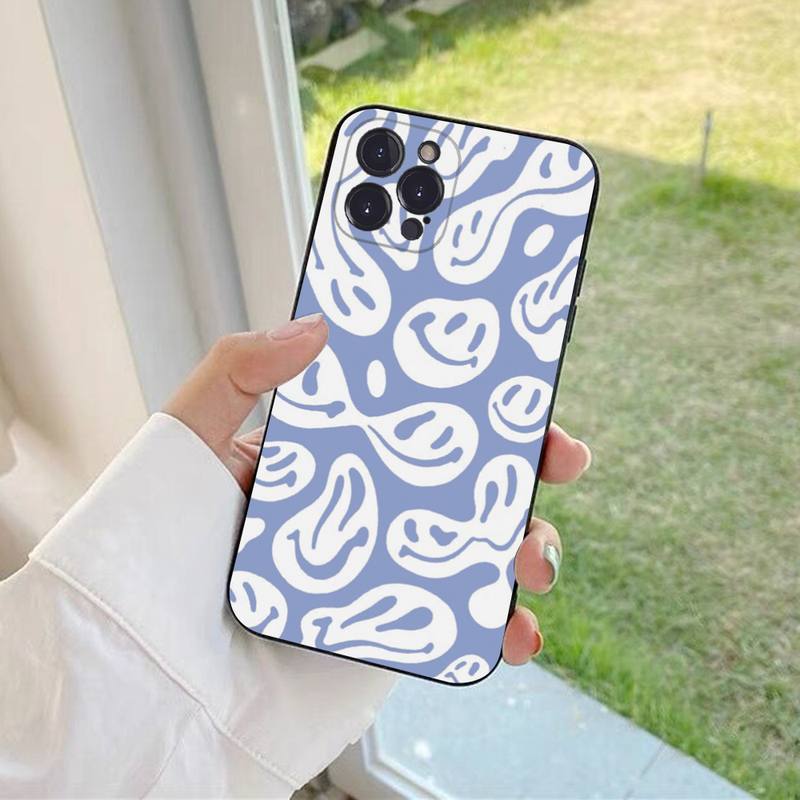 YNDFCNB забавный чехол для телефона с забавным смайликом для iPhone 6 7 8 Plus 11 12 13 14 Pro SE 2020 MAX Mini X XS XR задняя крышка принципиально