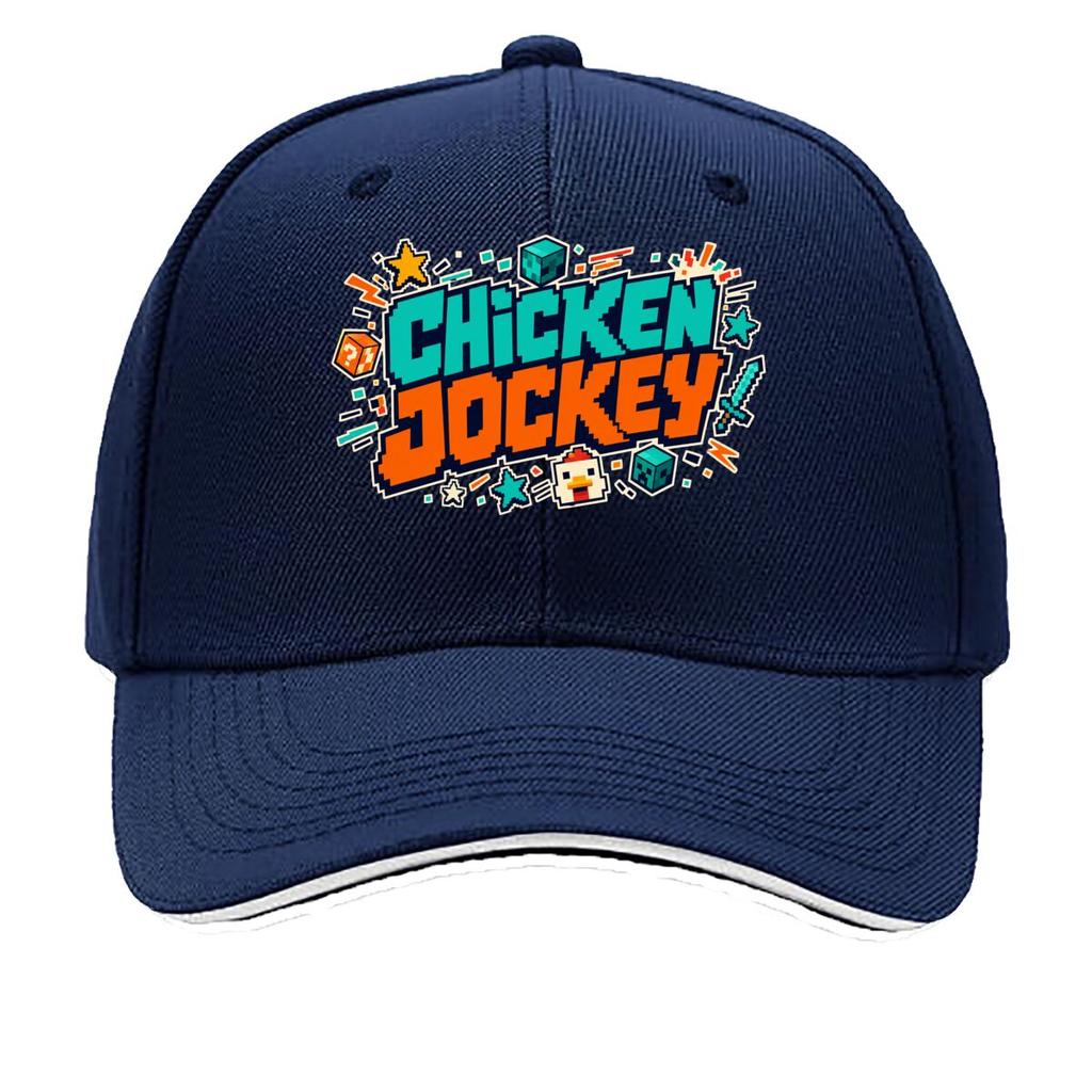 Retro Pixel Gamer Chaos Quote Sandwich Baseball Cap Sun Cap Outdoor Workouts Hat