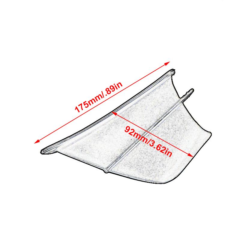 Для HONDA CBR650R CBR650F CBR500R CBR1000RR Yamaha YZFR6 YZFR1 YZFR3 BWS JOG JOE GP Мотоциклетное крылышко с аэродинамическим крылом