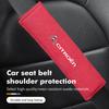 OCDK9 2Pcs Car Seat Belt Cover Shoulder Protection For Citroen C5 C1 C2 C6 C4L DS3 DS4 DS5 C-Elysee Grand Berlingo