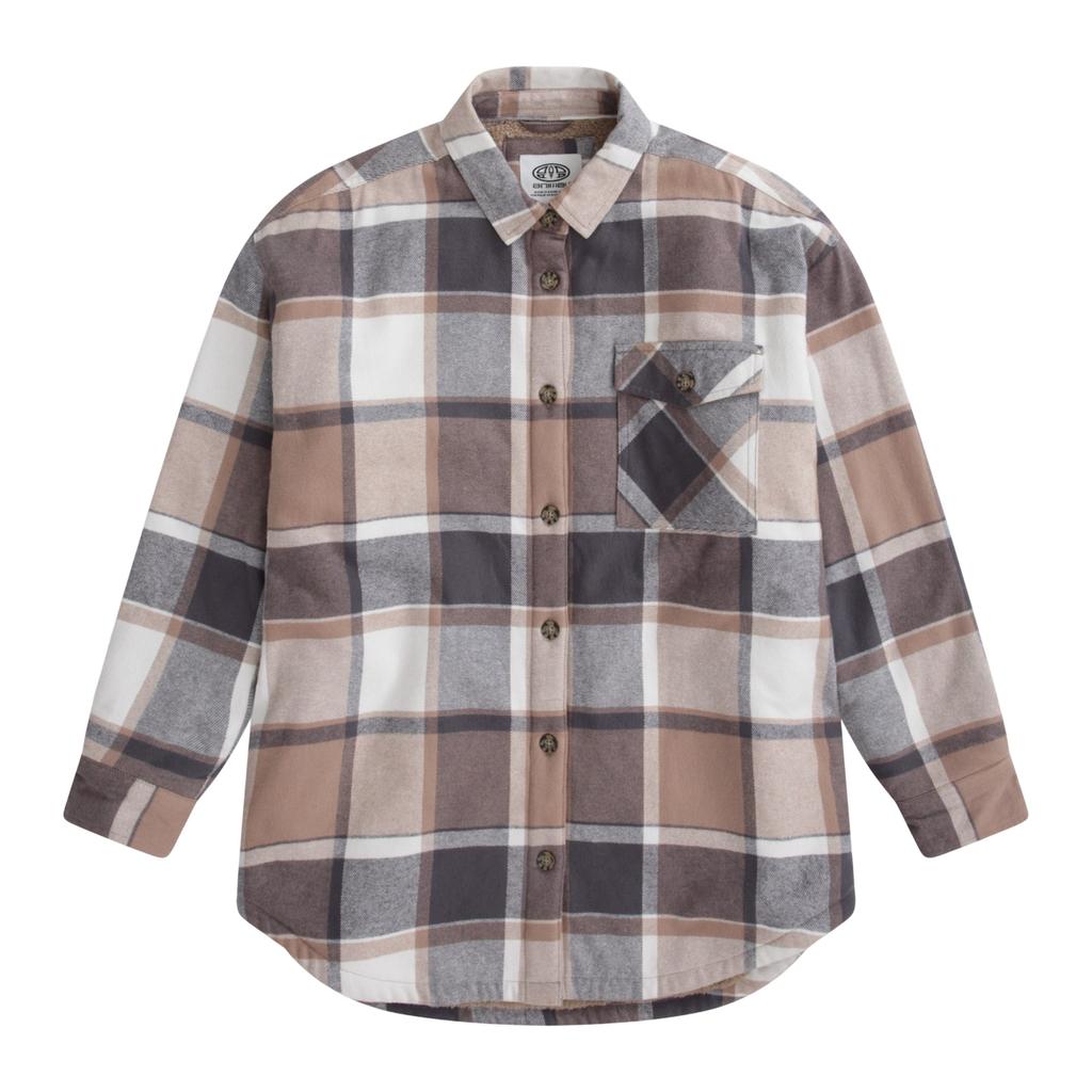 Animal Womens/Ladies Boxy Borg Lined Shirt