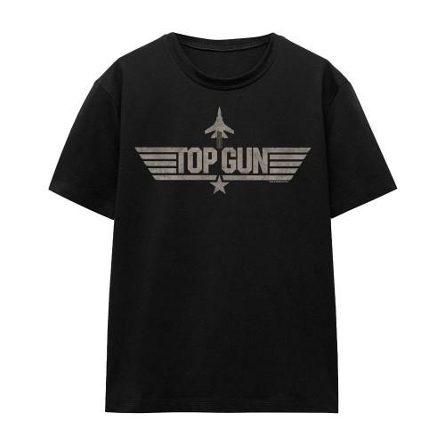 Top Gun Unisex Adult Monotone Logo T-Shirt