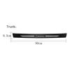 CRG1 1/4/5Pcs Car Door Sill Protector Strip Anti-Scratch Sticker Hubcap For Mercedes Benz AMG GLC GLE CLA GLB GLK W204 W205 W206 W211