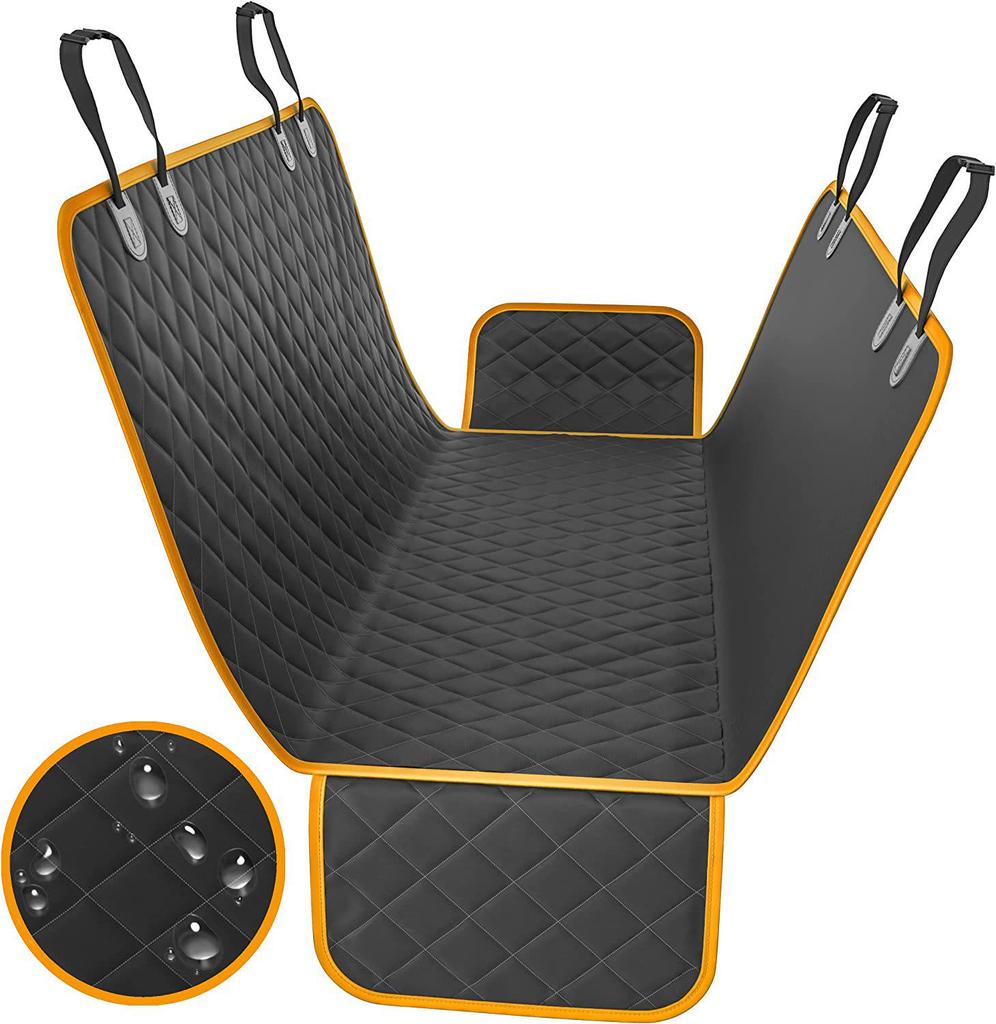 Thickened Car Pet Rear Seat Cushion Mat with Hollow Board