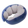 Portable Travel Pillow Extra-Soft Breathable Adjustable Neck Support Cushion Pillow Washable Non-Fading For Car Travel Office
