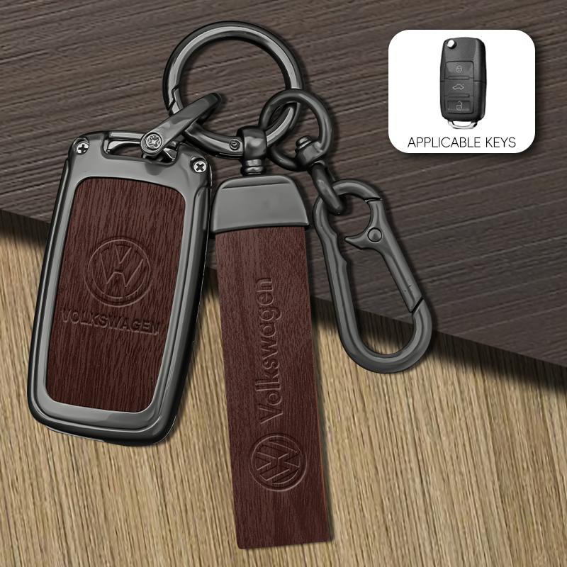 Для VOLKSWAGEN Чехол для ключа автомобиля из цинкового сплава Для Volkswagen Polo Tiguan Golf 4 5 Jetta Beetle Scirocco Passat VW Защитная крышка для ключа