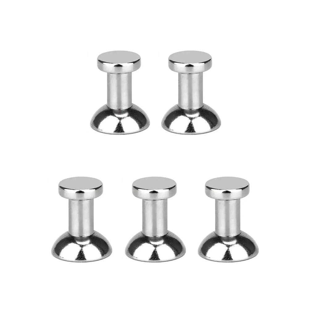 5/10 шт. супер прочные неодимовые магнитные кнопки-присоски прочные стальные магнитные кнопки-кнопки для холодильника белая доска