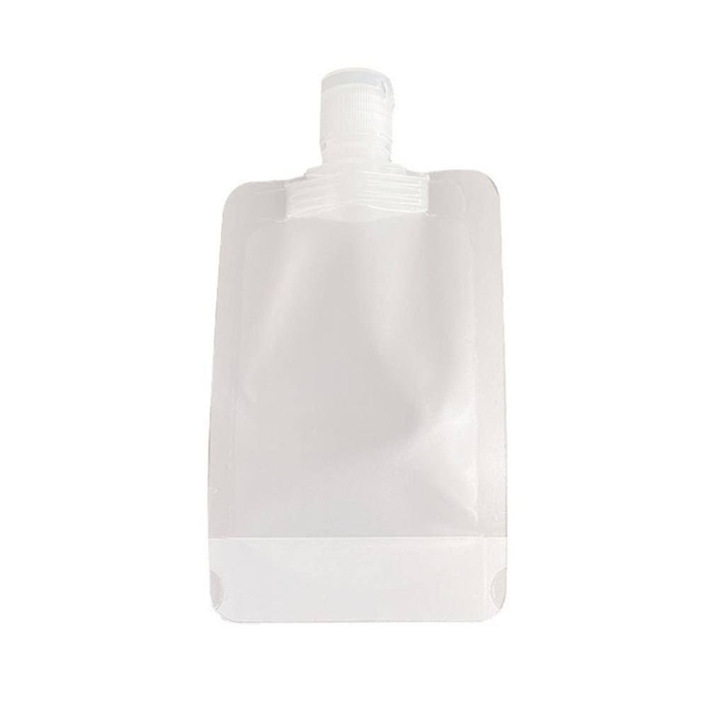 Portable Travel Fluid Makeup Packing Bag Transparent Clamshell Packaging Bag