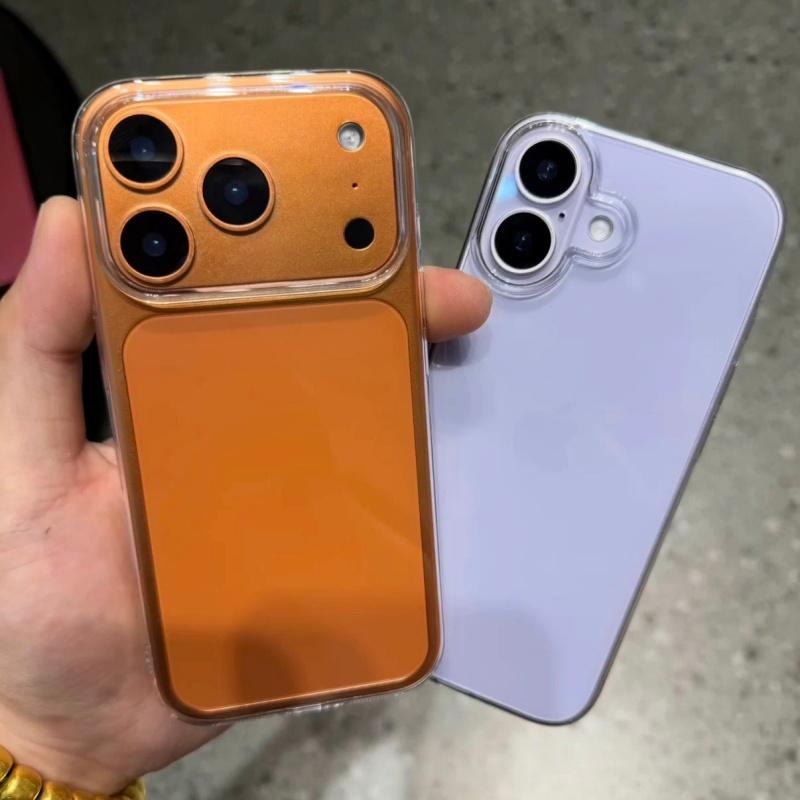 Прозрачный Кристальный HD Чехол для Телефона для iPhone 17 16 15 14 13 Pro Max 17Promax Жесткая Броня Ультратонкий Прозрачный PC Чехол Coque