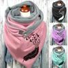 Women  Series Printing Scarf Fashion Multi-Purpose Shawl Scarf