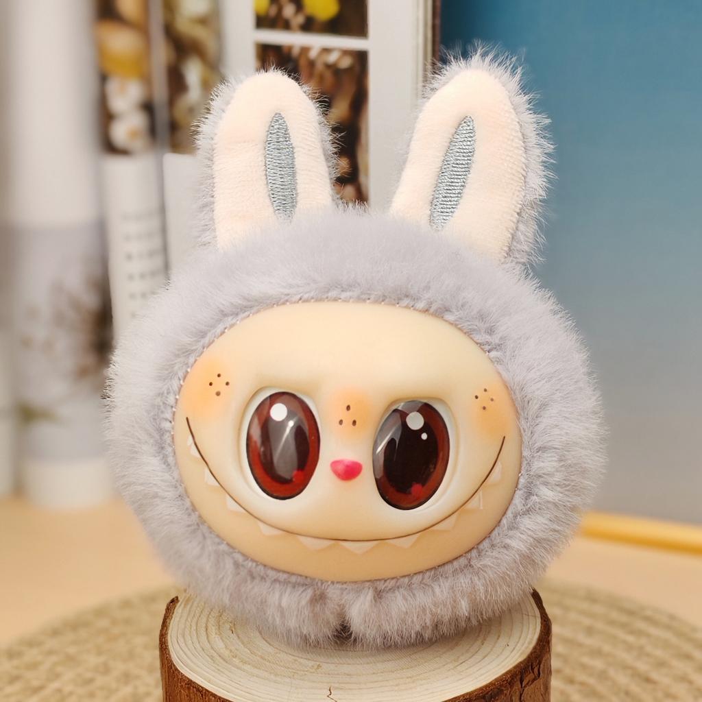 Cross-border Special Batch of Rabub Plush Doll Internet Celebrity Plush Doll Vinyl Face Rabub Bag Pendant Toy