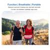 Сетчатая поясная сумка для пляжа, дышащая, водонепроницаемая, с регулируемым ремнем, портативная, легкая, для активного отдыха, путешествий, цвет: розовый