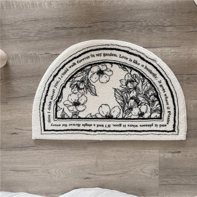 Нескользящий коврик для ванной Ins Style, коврик для двери, впитывающие ковры, входные коврики, коврики для балкона, крыльца, коврик для гостиной, ванной комнаты