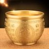 Brass Feng Shui Bowl Desk Ornament Cornucopia Treasure for Holiday Bedroom