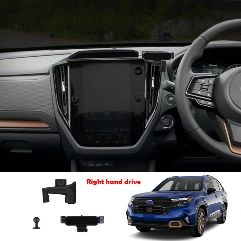 LHD RHD For Subaru Forester 2025 2026 ABS plastic Mobile phone holder telephone central control holder Interior Accessories