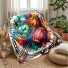 Sports Ball Fireworks Theme blanket Lightweight Warm Flannel Blanket Decorative Throw Blanket for Home Decoration