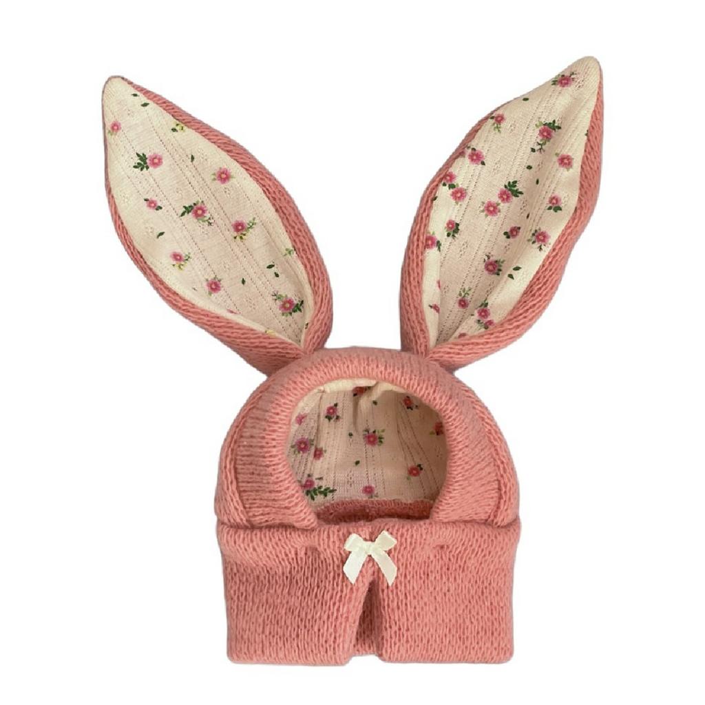 Cute Rabbit Ear Shape Hat for Cat Dress Up Funny Costume Pet Hat Christmas Cosplay Warm Headwear Dogs Cat Accessories