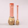 1Pc Air Conditioning Copper Pipe With Forged Brass Sae 1/4 3/8 5/8 1/2 3/4 Threaded Connector Fitting Adapter -20 To 120℃