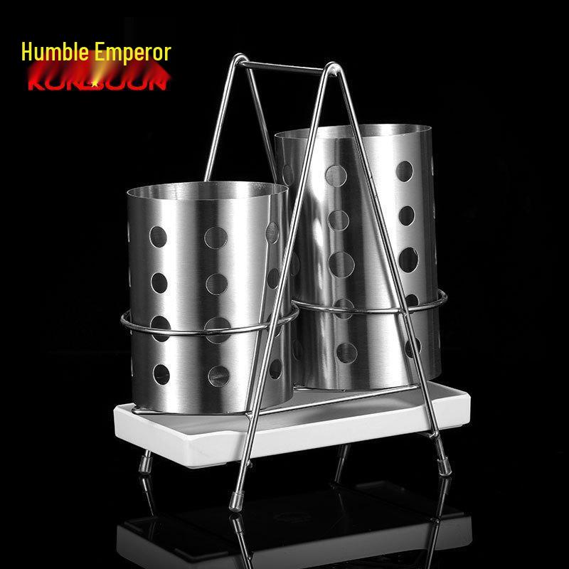Qianxing 304 Stainless Steel Double Chopstick Holder