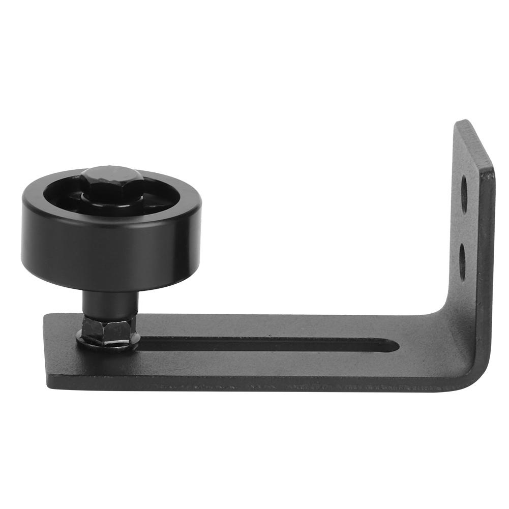 Раздвижные двери сарая из углеродистой стали, напольные роликовые направляющие, набор аксессуаров, дверная фурнитура