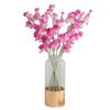 7 Heads Simulation Pea Flower 63cm Artificial Bouquet New Fake Flower  Wedding Party Decor