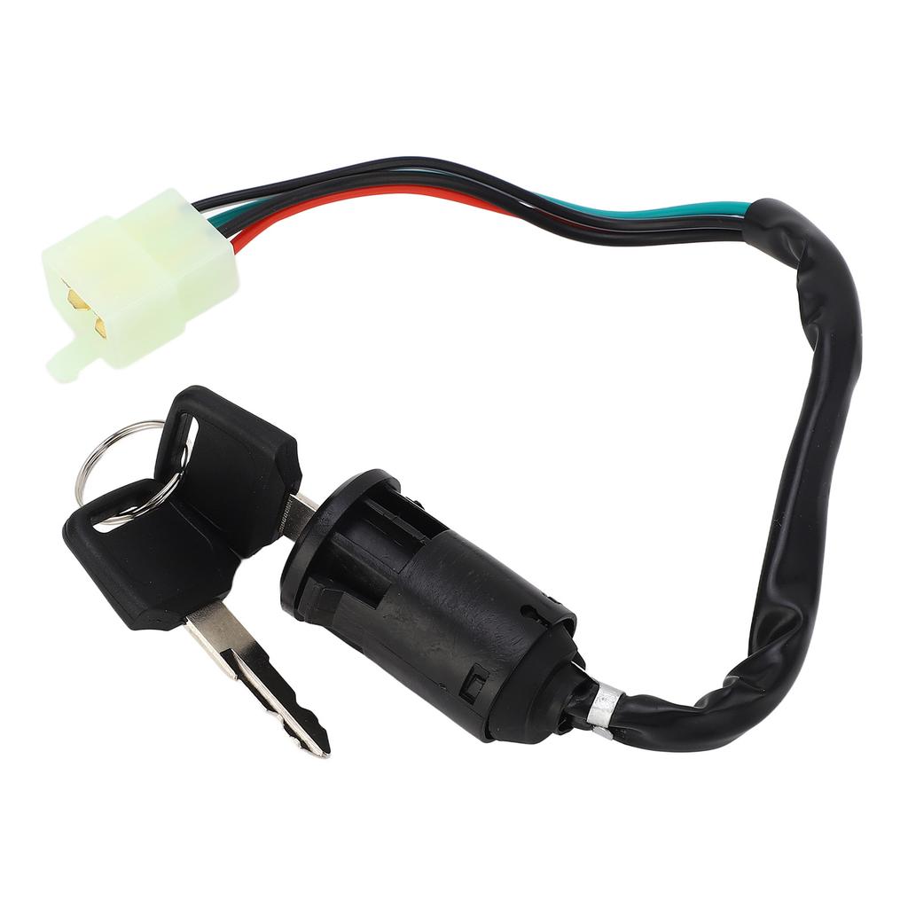 4-контактный провод переключатель зажигания чувствительный прочный переключатель системы зажигания с 2 ключами для квадроцикла ATV картинг