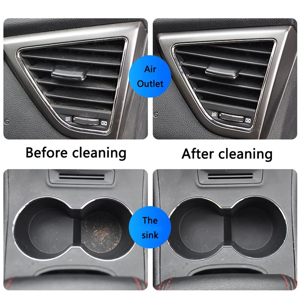 1 шт. - Гель для чистки автомобиля: волшебный удалитель пыли, удалитель клея и очиститель клавиатуры - аксессуары для чистки автомобиля