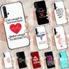 Цитаты про медсестру для чехла Huawei Nova 12i 12s 7i 8i 11i 9 10 SE Y90 Y60 Y70 Y72 Y61 Y91 P30 P40 Lite P60 Pro