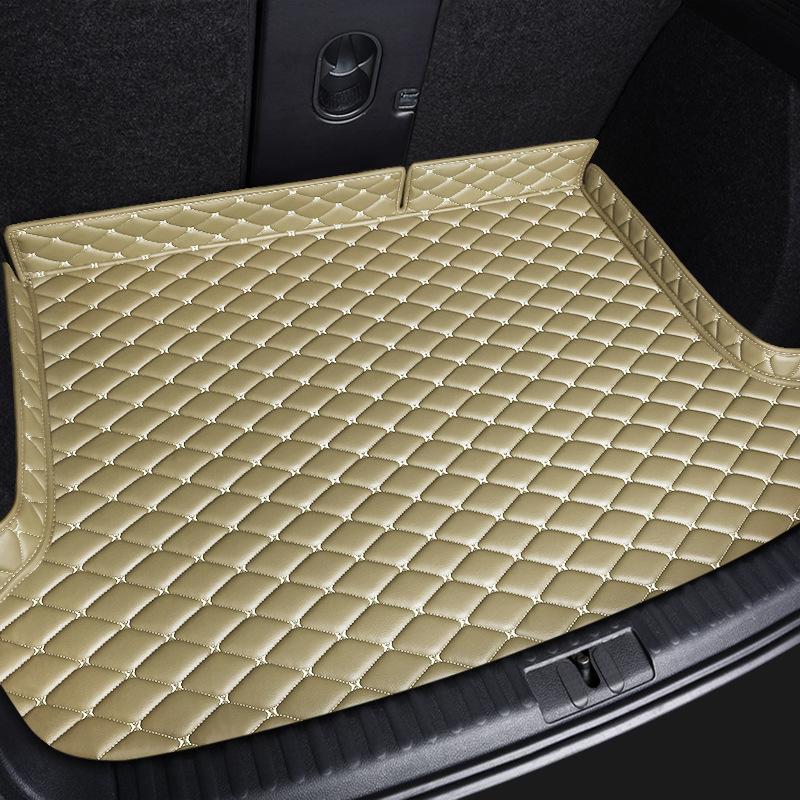 PU Leather Custom Car Trunk Mats for Volkswagen VW Golf 8 2020-2024 Golf 7 2014-2020 Interior Details Car Accessories Carpet