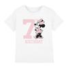 Childrens/Kids Minnie Mouse 7th Birthday T-Shirt