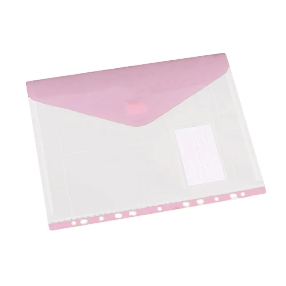 File Organizer Loose-leaf File Bag High-Capacity Document Pouch Home Use Binder Pockets  Stationery