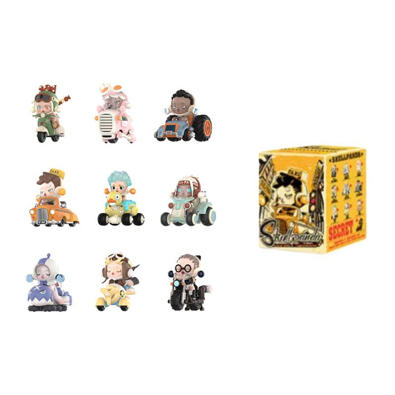POP MART SKULLPANDA Коллекция «Завтрашняя утренняя поездка на работу», Мистери-боксы, Один мистери-бокс
