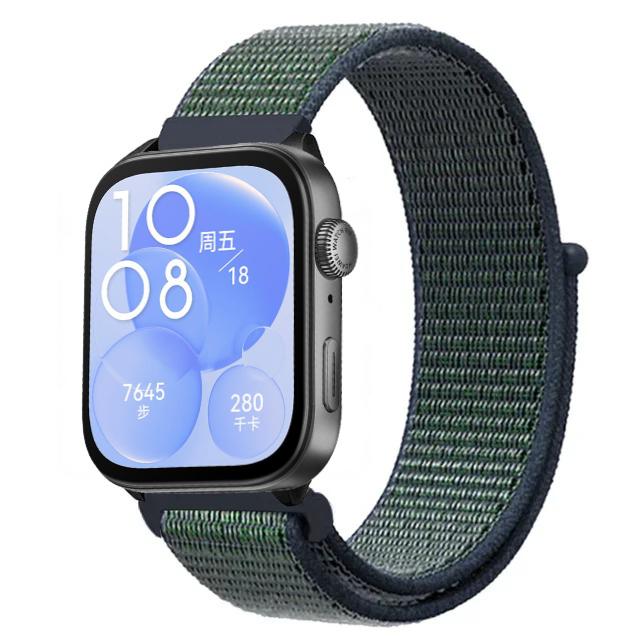 Нейлоновый петлевой ремешок для Huawei Watch Fit 3/4/4 Pro Дышащий спортивный браслет Ремешок для Huawei Watch Fit 4/Fit 4 Pro Браслет Ремень