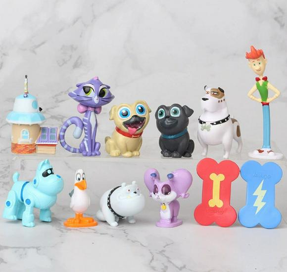 Trolls 12-Style Figurines: Ugly Dolls and Micro Landscape Cake Decorations