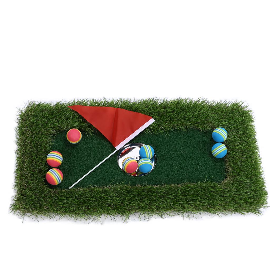 Golf Floating Putting Green Practice Mat 30x60cm Mini Indoors Outdoor Golf Carpet Mat