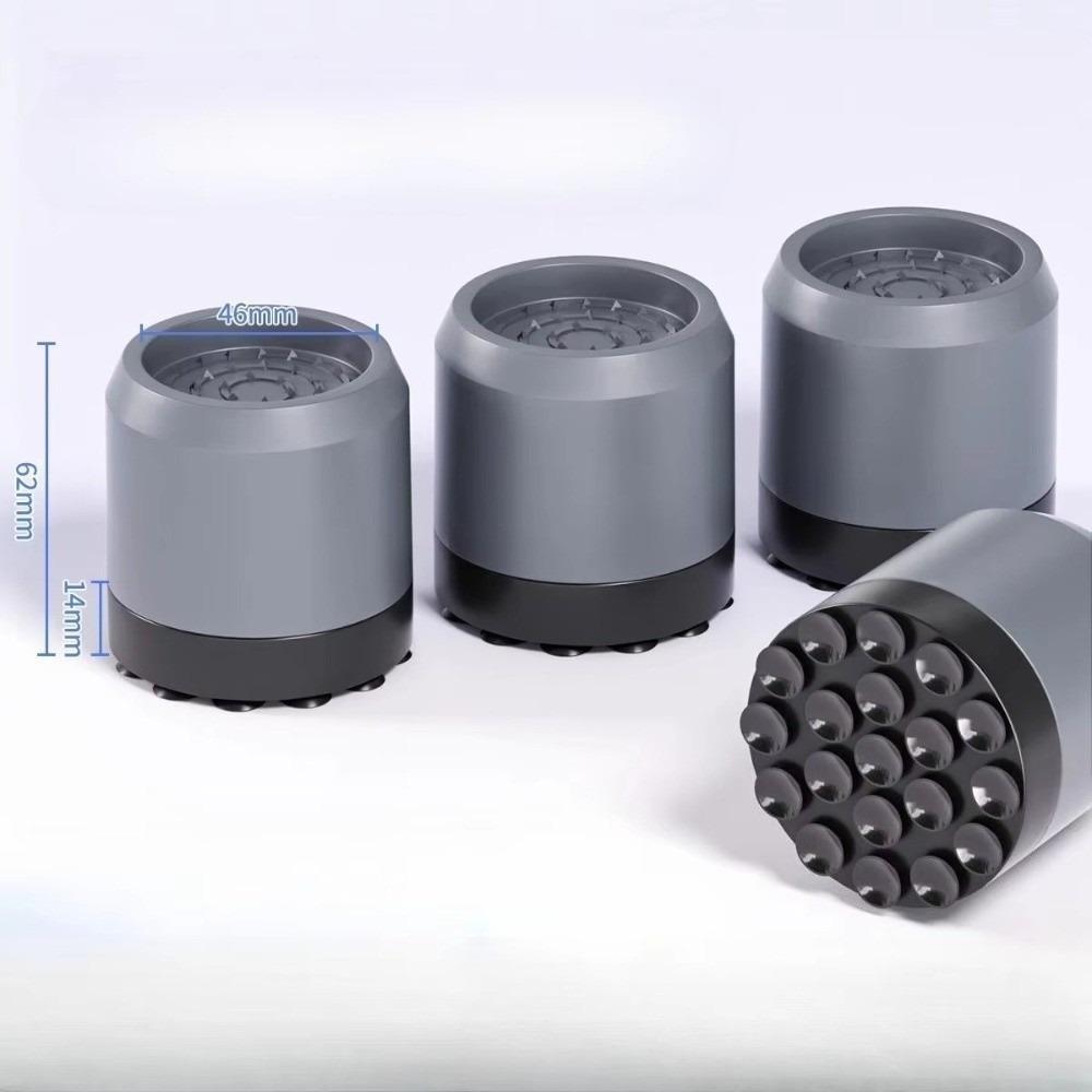 Антивибрационные ножки для стиральной машины с присосками, противоскользящие опоры, увеличивающие высоту, амортизирующие