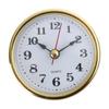Мини-часы вставки круглые часы кварцевый механизм 2-1/2 диаметр 65 мм головка часов арабские цифры DIY поделки для дома